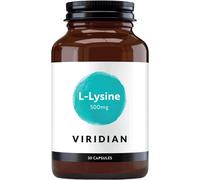 Viridian L Lysine 500 mg 30 Capsules