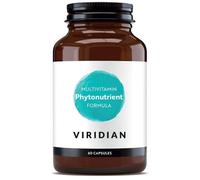 Viridian - PhytoNutrient Formula Multivitamin - 60 Caps | Plant Rich Formula with Key Nutrients & Potent Botanicals | Wellness Support, Supports Energy & Immune System | Nutritionist Formulated