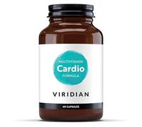 Viridian - Multivitamin Cardio Formula - 60 Veg Caps | Contributes to Normal Function of The Heart | Contains All 8 Essential B Vitamins | Blend of 30 Nutrients | Nutritionist Formulated