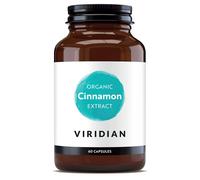 Viridian Organic Cinnamon Extract - 60 Capsules