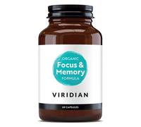 Viridian Organic Focus & Memory Formula - 60 Vegicaps