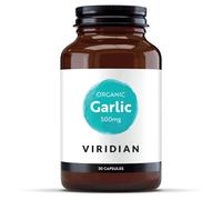 Viridian Organic Garlic - 500mg - 30 Vegicaps