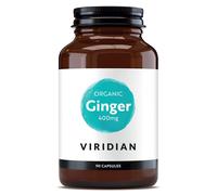 Viridian Organic Ginger 400mg - 90 Vegicaps