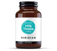 Viridian Organic Milk Thistle 400mg Veg Capsules 150 Capsules