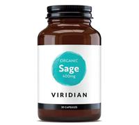 Viridian Organic Sage - 400mg - 30 Vegicaps
