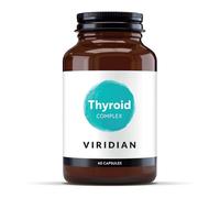 Viridian Thyroid Supplement - Thyroid Complex - Iodine, Selenium, Zinc & B Vitamins - 60 Veg Caps