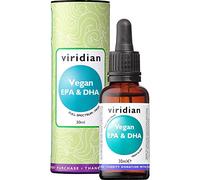 Viridian - Vegan EPA & DHA Oil - 30ml | Heart, Brain & Eye Support | Fish-Free Omega 3 Formula | Marine Algae & Chia Seed | Omega 3 6 9 | 100% Active Ingredients | Expertly Formulated