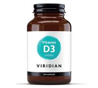 Viridian Vitamin D3 Vegan 2000iu Capsules 150 Capsules