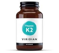 Viridian - Vitamin K2, 90 Capsules | Vegan Formula, Contributes to Maintenance of Normal Bones and Normal Blood Clotting | Non-Animal Tested Form | Nutritionist Formulated