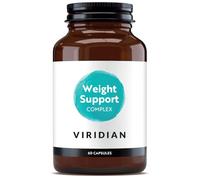 Viridian - Weight Support Complex 60 Vegan Capsules | Botanical Blend with Carob, Cinnamon, Curcumin & Olive Fruit Extract | Sustainable Weight Management Support | 100% Active Ingredients