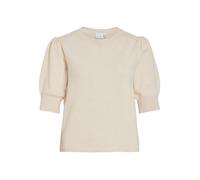 Viril 2/4 Sleeve O-Neck Knit Top - Noos, Super Light Natural melan., L