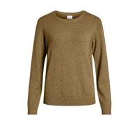 Viril O-Neck L/S Knit Top - Noos, Bistre, XS