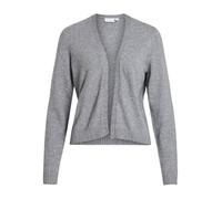 VIRIL Short L/S Knit Cardigan Noos, Medium Grey Melange, M