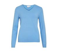 Vila Women's Viril V-Neck L/S Knit Top-Noos, All Aboard, S