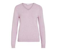 Viril V-Neck L/S Knit Top - Noos, Cherry Blossom, M