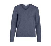 Viril V-Neck L/S Knit Top - Noos, Vintage Indigo, M