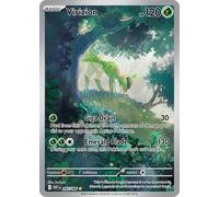 Virizion 095/086 Illustration Rare Pokemon Card | White Flare Set | Pokemon Scarlet & Violet Series | Titan Authenticated