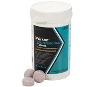 Virkon S Professional - 50 x 5g Veterinary Disinfectant Tablets for Surfaces, Equipment & Bowls - DEFRA Approved - Kills 500+ Pathogens - Biodegradable & Safe for Daily Use