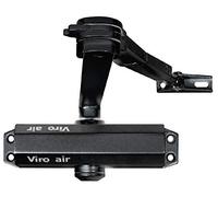 Viro 118.13.2.211 Air Door Closer, Adjustable Arm, Multi-Strength, Black