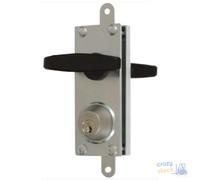 Viro S.P.A. Heavy-Duty Lock With Bolts Steel Grey For Overhead Doors & Shutters