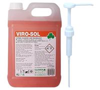 Viro-Sol Citrus Based Cleaner Degreaser 5 Litre with Pelican Pump Dispenses 30ml