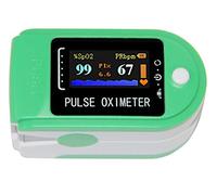 Virolizer Oxygen Saturation Monitor, Fingertip Pulse Oximeter Blood Oxygen Monitor SpO2 Oximeter LED Display, Auto-Sleep Function with Carry Case