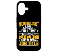 Virologist Microbiology Scientist - Microbiologist Job Title Case for iPhone 17