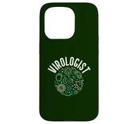 Virology - Virologist Distressed Design Case for iPhone 15 Pro