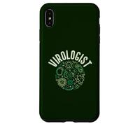 Virology - Virologist Distressed Design Case for iPhone XS Max