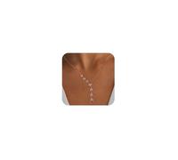 VIROMY Rose Gold Necklace for Women 14K Rose Gold Plated Shining Star Zirconia Pendant Necklace Crystal Choker Chain Dainty Elegant Jewelry for Women