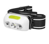 Virone LT-1 LED Rechargeable Headlamp with Non-Contact Switch and USB Charger and Movable Burner Head