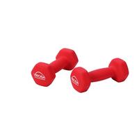 VIROSA Dumbbell Pair - Neoprene Coated Hex Hand Weights, Non-Slip Grip Anti-Roll Strength Training Set for Home Gym Fitness