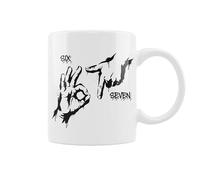 VIROSA Hand Sign 67 Meme, Mug - Funny 11oz Ceramic Coffee Cup | Hilarious Novelty Gift for Friends, Coworkers, Secret Santa, Birthday, Xmas & Office Banter
