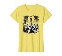 Virtua Fighter Akira Yuki (Kung Fu Design) T-Shirt, Women, Lemon Yellow, Medium