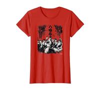 Virtua Fighter Akira Yuki (Kung Fu Design) T-Shirt, Women, Red, Small