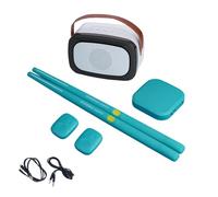 Virtual Air Drum Portable Electronic Set with Drumsticks Percussion Instrument Tool for Adults, Kids Enduring Portable Electric Air Set
