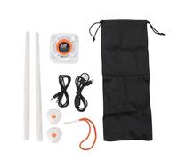 Virtual Air Drum Set, 3D Motion Sensing Electric Drumsticks Air Drum Kit with Foot Pedals, Drumsticks, Speaker, Portable Electronic Drum Set for Indoor Outdoor, Play Drum Anytime