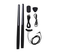 Virtual Air Set, Portable Virtual Reality Drumsticks Kit with Foot Pedal, Electronic Set for Beginners Children Adults, Electric Sticks for Training, Performing