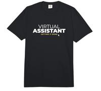 Virtual Assistant Getting It Done Remote Admin Desk VA Comfort Colors Adult Heavyweight T-Shirt