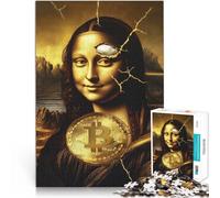 Virtual currency parody1000 Piece Jigsaws for Adults Puzzle Family Entertainment Toys Fun at Home Activities, Birthday Present,Travel Gifts, 38x26cm