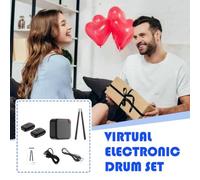 Virtual Electronic Drum Set, Aeroban Drumsticks, Air Drumsticks, Aeroban Drums, Virtual Electronic Drum Set Portable, Highly Sensitive and Realistic Playing Experience (Basic Version)