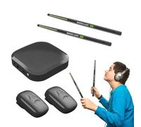 Virtual Electronic Drum Set,Protable Electric Air Drumming Sticks Set,Smart Electric Drumsticks with Drumsticks Pedals,Rhythm Drum Sticks Sets for Beginners Adults Professional Drummer