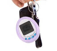 Virtual Pets Keychain - Nostalgic 90s Electronic Digital Pet Toy | Handheld Virtual Pet Game Keyring In Random Color, Fun Retro Pocket Game For Kids, Teens & Collectors