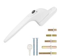 Virtual Plastics uPVC Window Handle Universal Multi Spindle Inline Locking Espag Double Glazing Window Handle