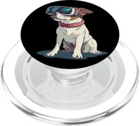 Virtual Reality Dog Graphic for an Amazing Style PopSockets PopGrip for MagSafe