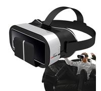 Virtual Reality Headset - 6.61 Inches ABS Viewer, 3D Mobile Glasses Display, HD Immersive Vision Device With Wide Angle Optical System | Portable Accessory For Cinema Games Tour Experience