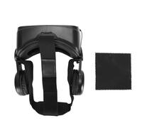 Virtual Reality Headset VR Glasses Adjustable Wide View Angle Anti Blue Light Built in Earphone Speakers for iPhone Android Smartphones ABS Material 5 7 Inch Screen Size