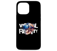 Virtual Reality Skull VR Gamer Futuristic Art Case for iPhone 13 Pro Max