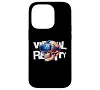 Virtual Reality Skull VR Gamer Futuristic Art Case for iPhone 14 Pro