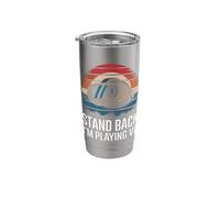 Virtual Reality Stand Back I'm Playing Vr Stainless Steel Insulated Tumbler